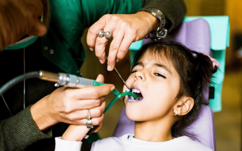 caring for your child after tooth extraction