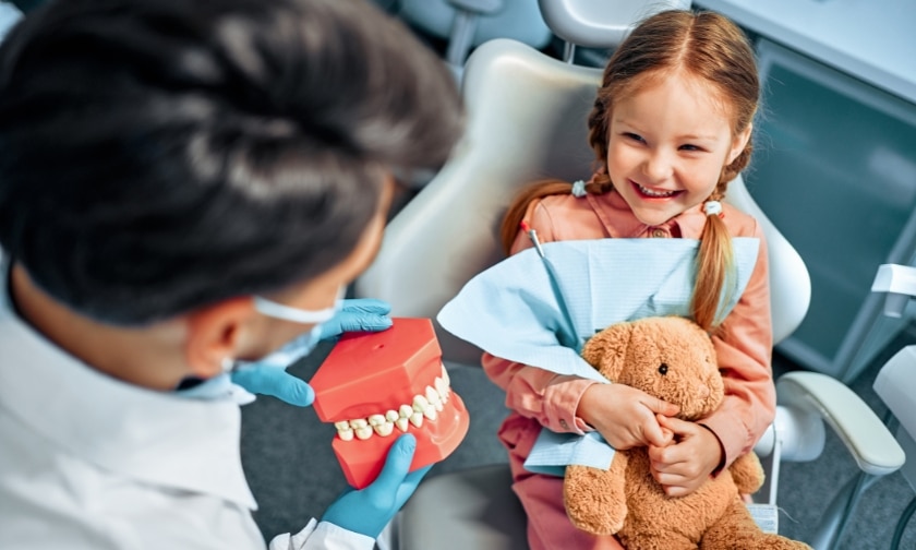 dental home care routine for kids in Allen